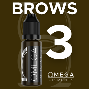 Brows 3 pigmento micropigmentación de cejas