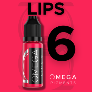 OMEGA LIPS 6 pigmentos para micropigmentación
