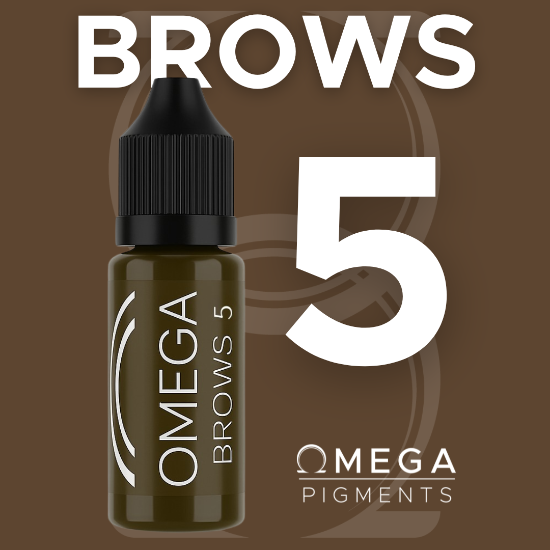 Omega Brows 5 OMEGA BROWS 5 - pigmentos microblading