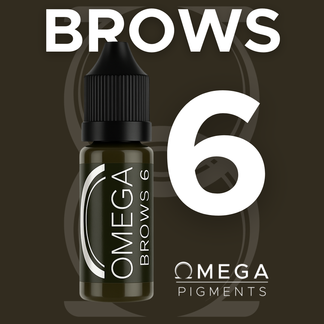 Omega Brows 6 OMEGA BROWS 6 - pigmentos microblading